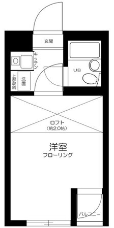 ライブコア赤羽の物件間取画像